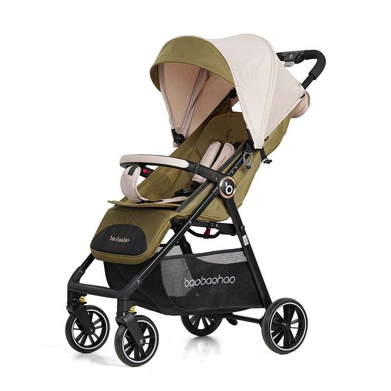 Baobaohao A5 Baby Stroller, Lightweight Foldable Pushchair, Sit & Recline Toddler Stroller