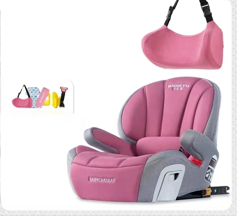 Kids Car Seat Booster, 3–12 Years Old, Portable Booster Seat