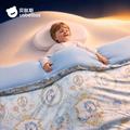 ：Usbetas Baby Comforter, Wool & Silk Blend Toddler Duvet, All Season Kids Quilt for Preschool, Spring Autumn Winter, Size 150×200cm