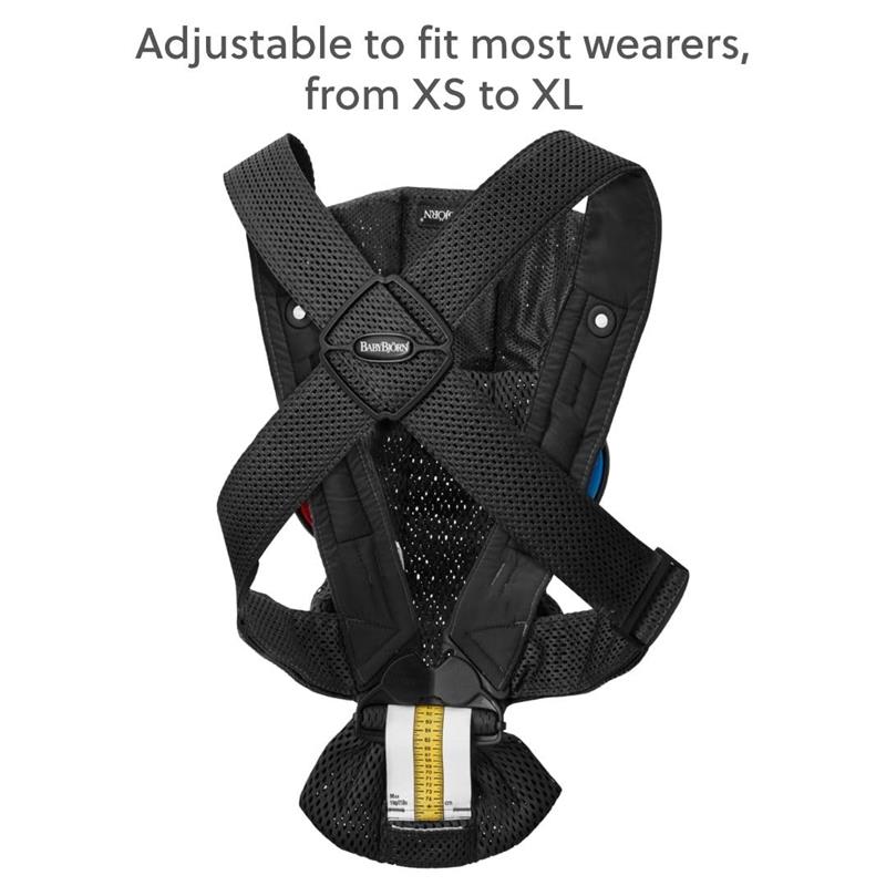 Babybjorn Baby Carrier Mini 3D Mesh, Black